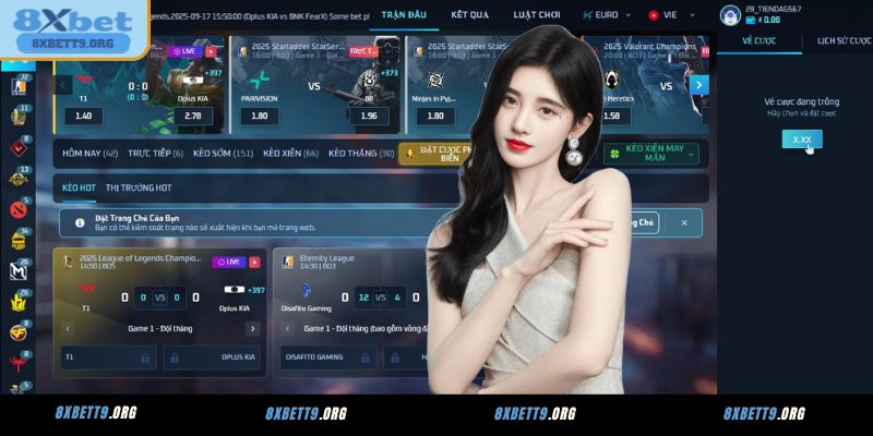 Một số bộ môn E-Sports hấp dẫn nhất tại 8XBET